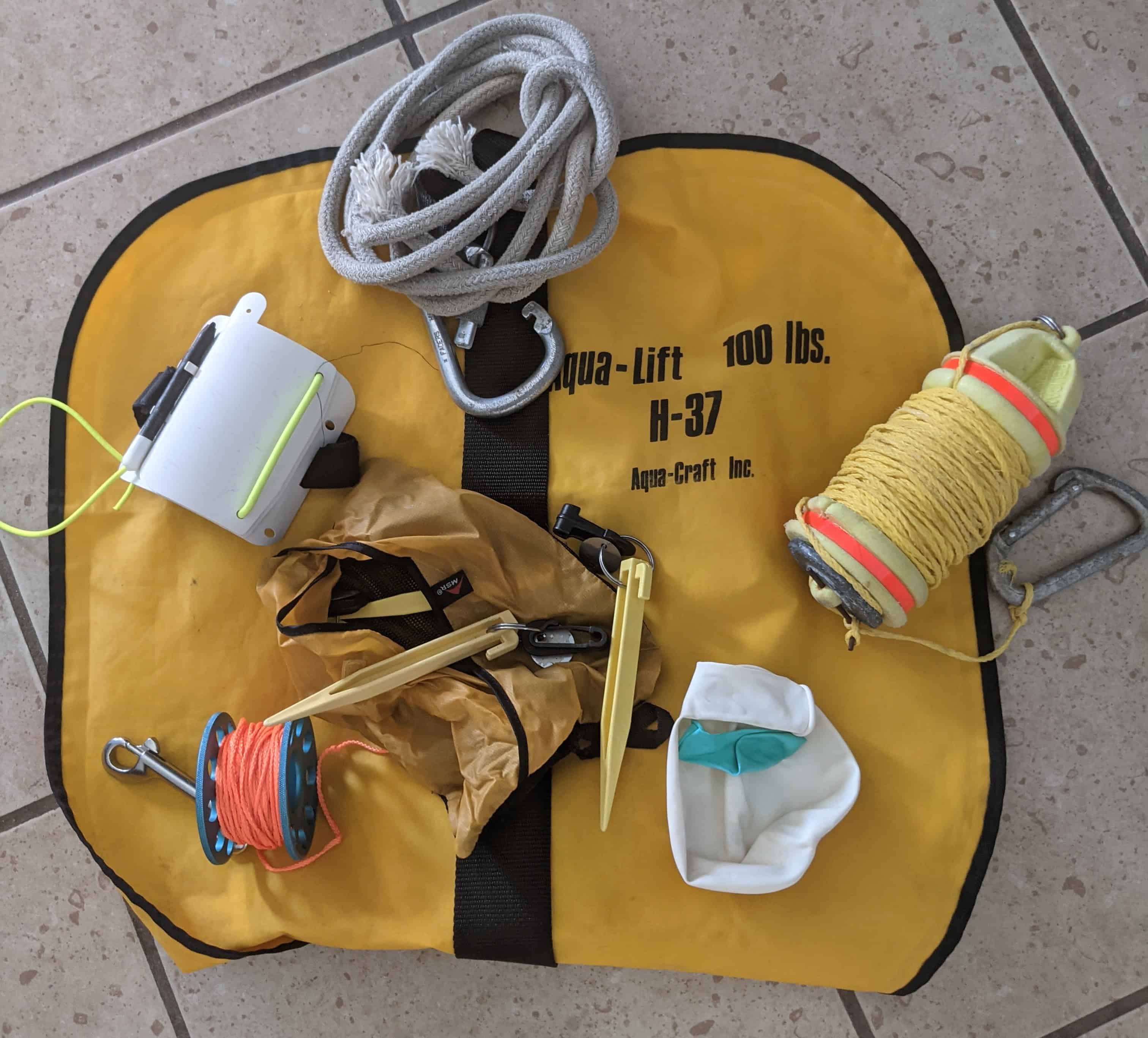 items needed for the search and recovery specialty