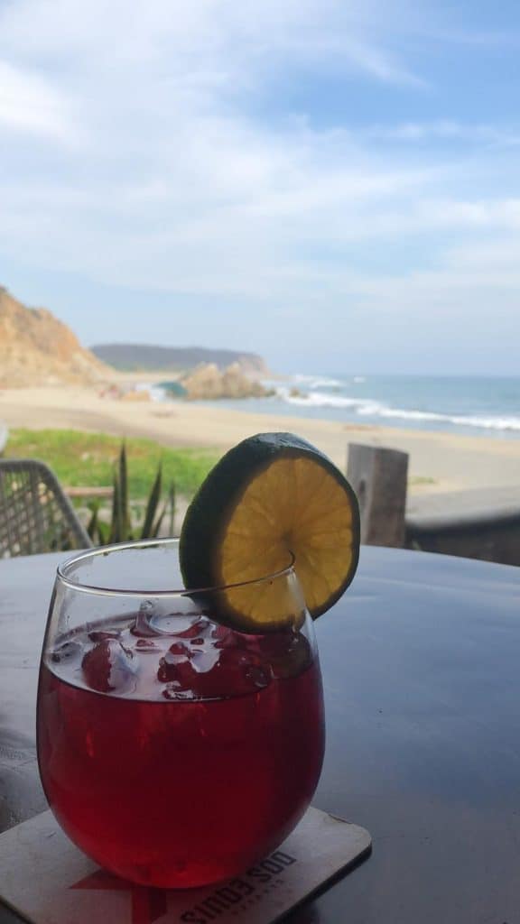 A happy hour intermission in another great thing to do at La Bocana Beach 